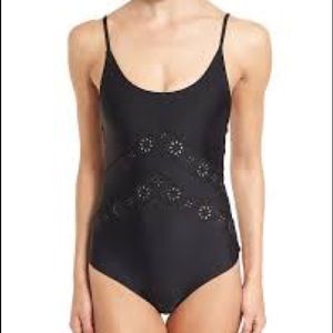 Tori Praver Theia Eyelet Alyssa One Piece